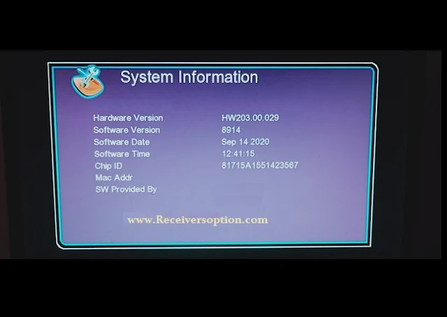 GX6605S HW203.00.029 HD RECEIVER NEW SOFTWARE