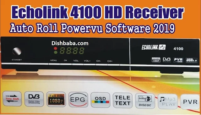 Echolink 4100 HD,Echolink 4100 HD receiver new software 2019