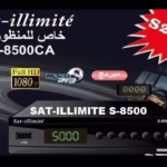 SAT-ILLIMITE S-8500 CA SOFTWARE New UPDATE