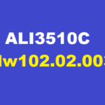 Ali 3510c Hw102.02.003 New Software
